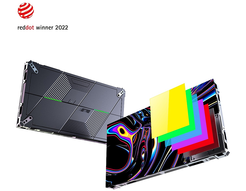 伟德体育Micro LED斩获2022德国红点设计大奖